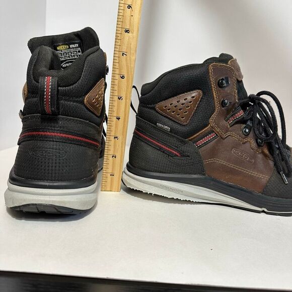 KEEN Dry Utility Red Hook Mid Carbon Toe Waterproof Boots | Men Size 11